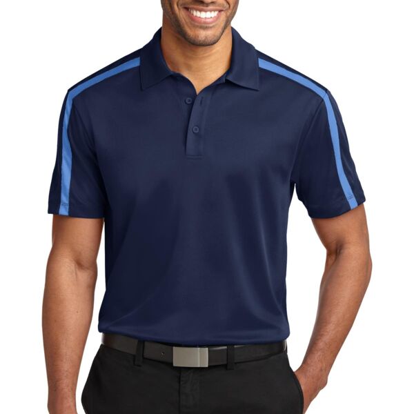 Silk Touch™ Performance Colorblock Stripe Polo Thumbnail