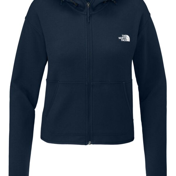 Ladies Double Knit Full Zip Hoodie Thumbnail